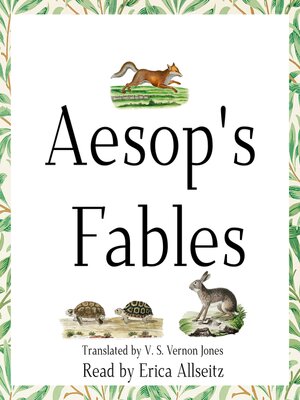 cover image of AESOP'S FABLES